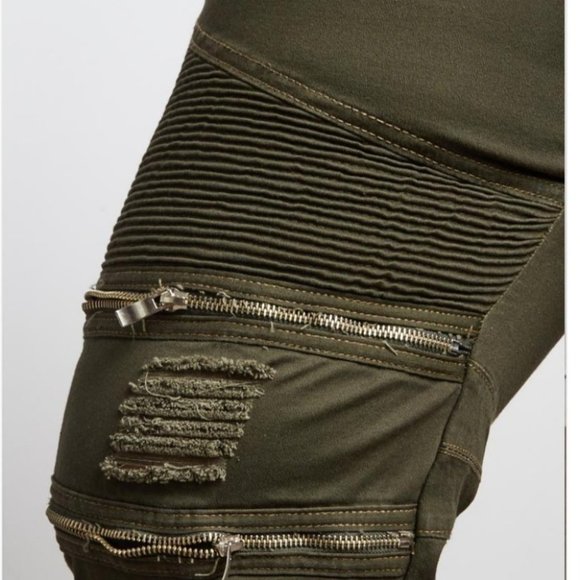 Pants CURVE PLUS SIZE CURVY ARMY GREEN PAN… - Picture 4 of 4